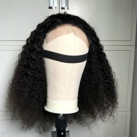 Hot sale HD virgin human hair kinky curly hair with brazilian hair