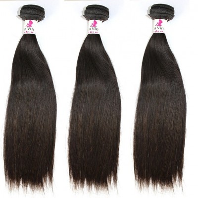 100% unprocessed virgin human hair straight wholesale malaysian hair extensions